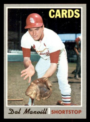 1970 Topps Baseball #503 Dal Maxvil NM/MT *e1