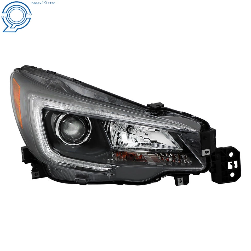 For 2018-2019 Subaru Outback/Legacy Halogen Headlight Passenger Side Black Foto 4 de 4