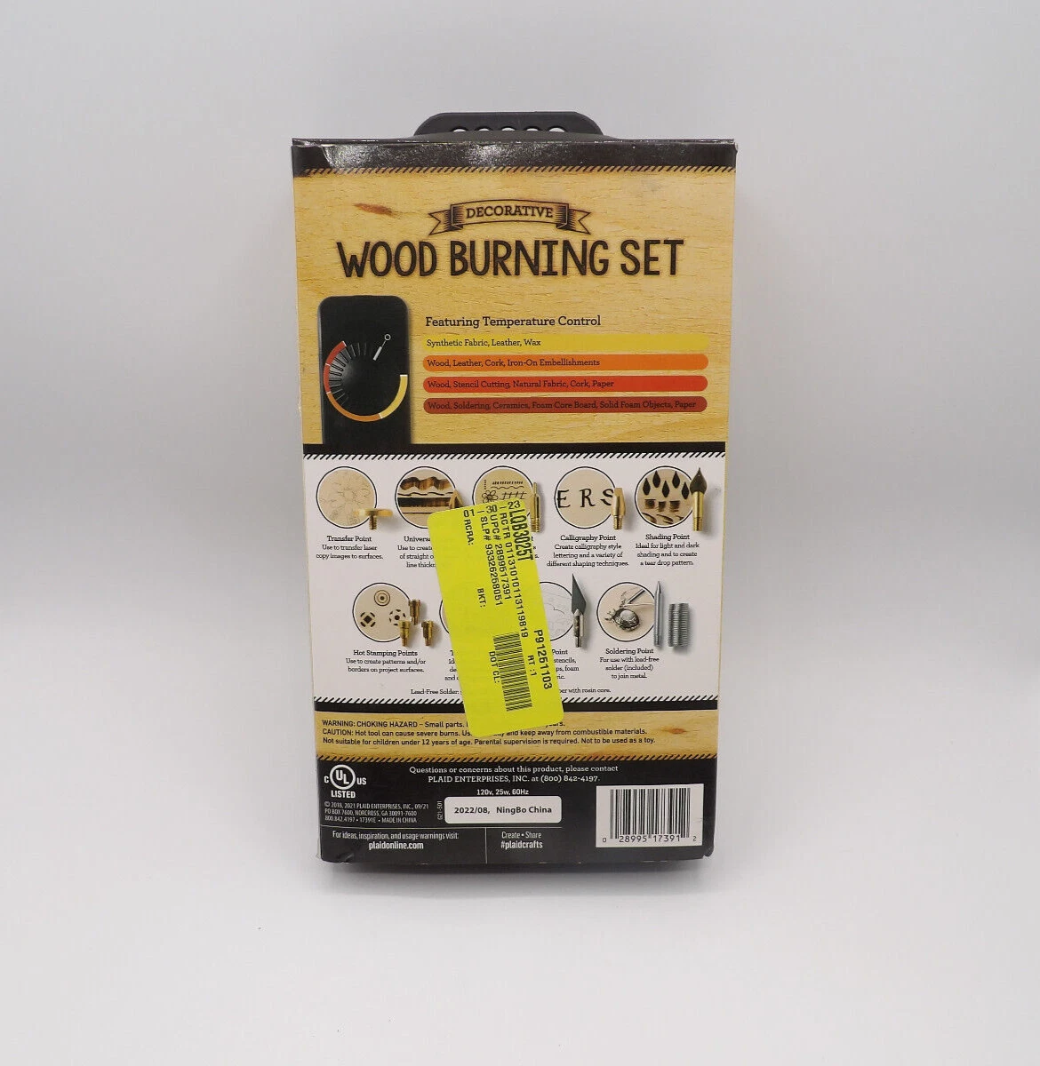15PCS Professional Wood Burning Kit Set Soldering Tip 11 Interchangable  Tips | eBay