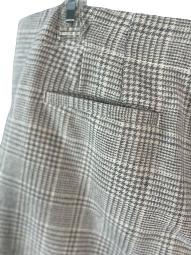 Elevenses Anthropologie Brighton Slacks Pants Womens 8 Gray Corpcore Academia - Picture 4 of 9