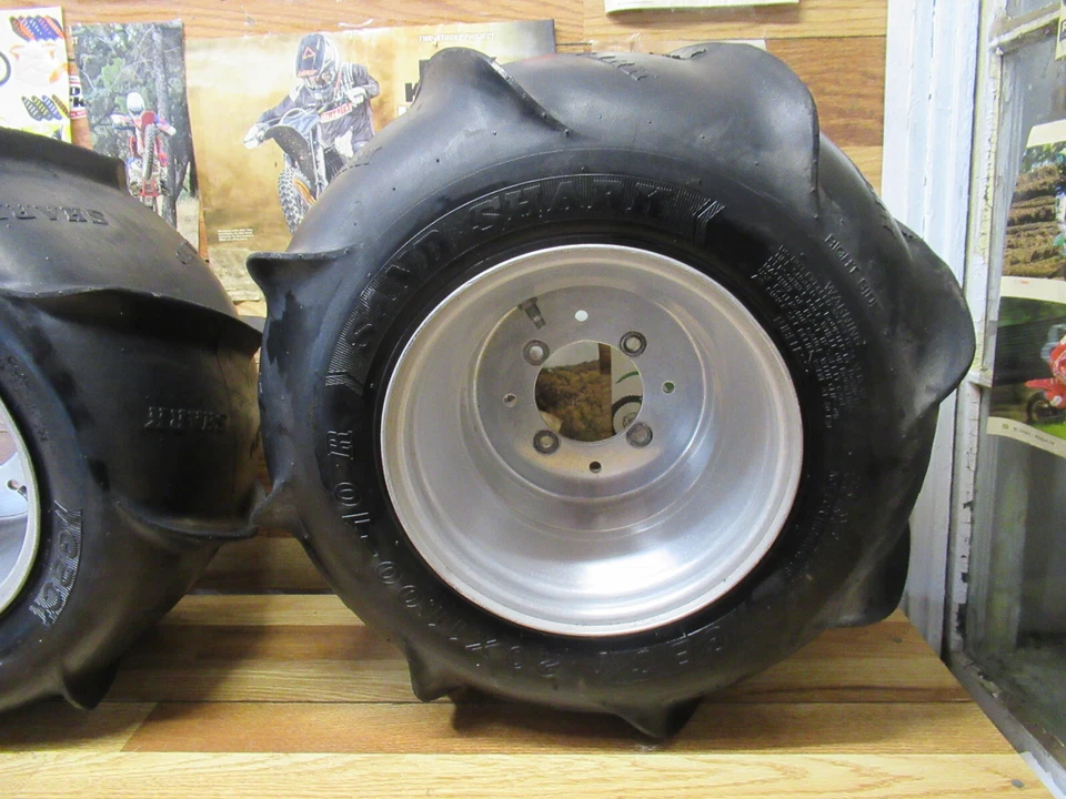 CANNONDALE 440 QUAD ATV *2003 DOUGLAS REAR WHEELS WITH SAND TIRES - Image 2 of 4