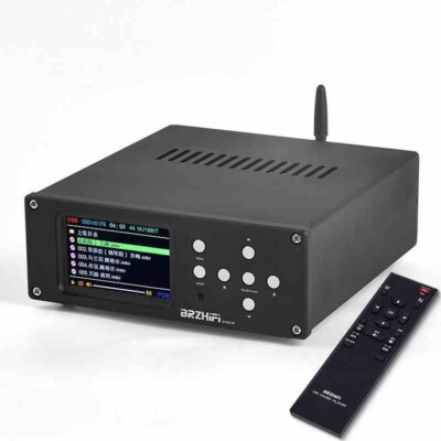 DV20C-BT DAC Audio Decoder Turntable DSD Lossless Music Player w/ Remote Control