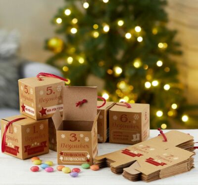 DIY Advent Calendar with Boxes