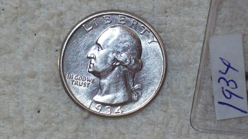1934 WASHINGTON QUARTER UNCIRCULATED
