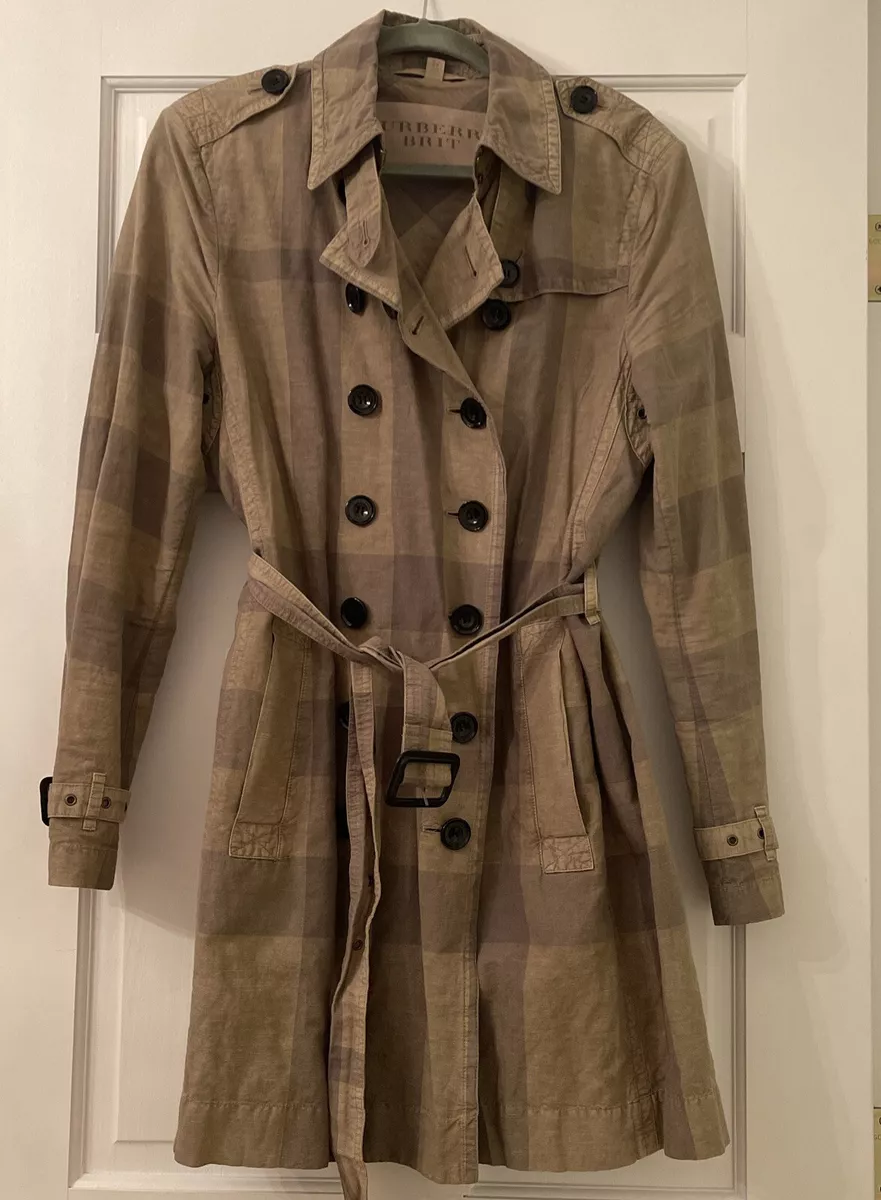 Burberry green shop coat