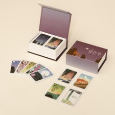 Seasonal Illustration Playing Cards Set Korean Card Games Hwatoo Hwatu Go stop