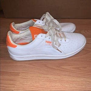 puma g vilas orange men