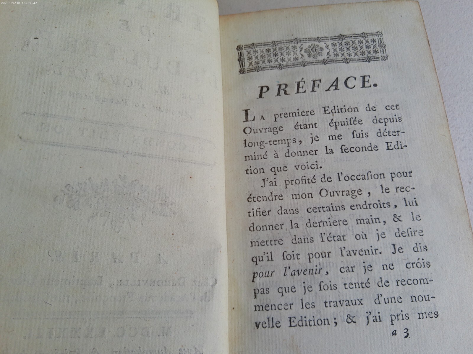 Manuscrit Original Du XVIIIe Siècle - Traité Sur Les Médisants - 12 Pages - Document D'époque