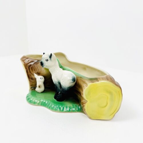 Hornsea fauna Posy Vase retro 50s 60s Trinket Bowl Lamb Rabbit No 106 Easter - Picture 15 of 24