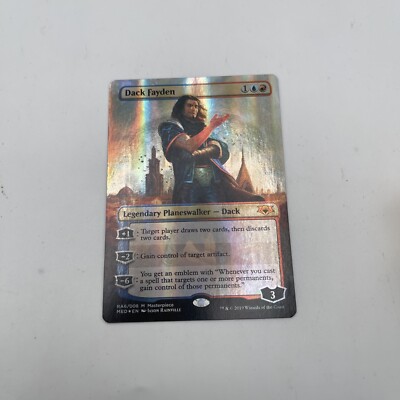Dack Fayden - RA6 Foil Mythic Edition: Ravnica Allegiance - Mtg