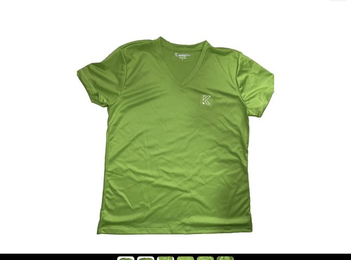 Women’s Athletic Shirt, Large, Lime Green, NWT, Breathable, Lightweight, Workout