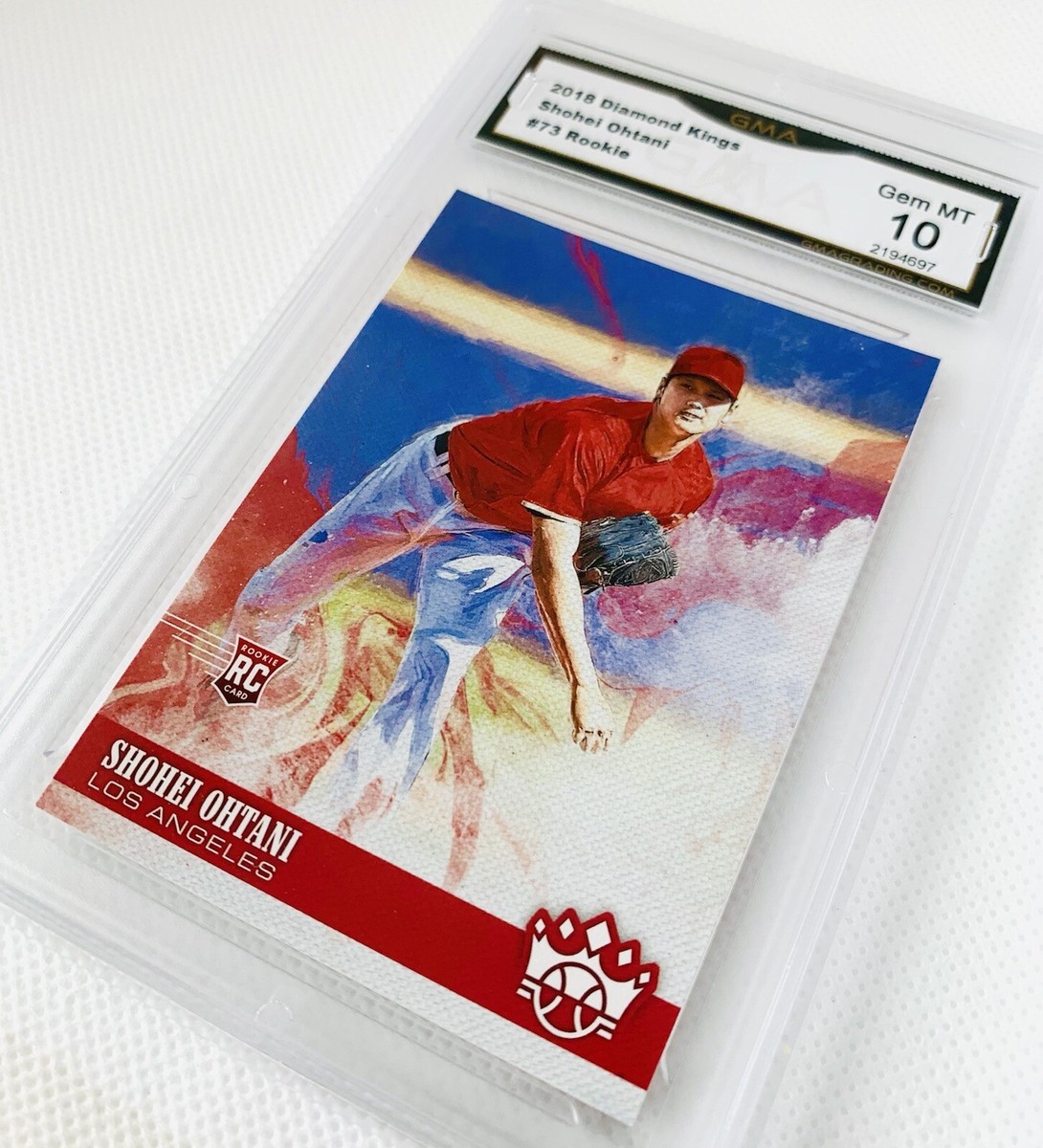 2018 Panini Donruss Diamond Kings Shohei Ohtani RC Rookie 2018 Panini Donruss Diamond Kings Shohei Ohtani RC Rookie