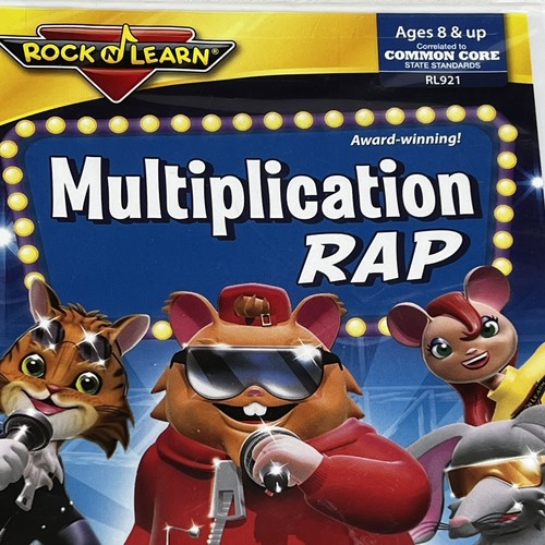 Rock N Learn: Multiplication Rap (DVD) Sealed - Picture 7 of 13