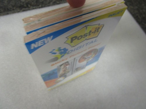 3M Post-it Picture Paper 4x6 Matte STICKY PAPER 3 Packs of 25 Sheets Each - Picture 3 of 3