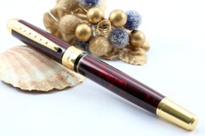 Optima Dark Red Fine Quality Fountain Pen