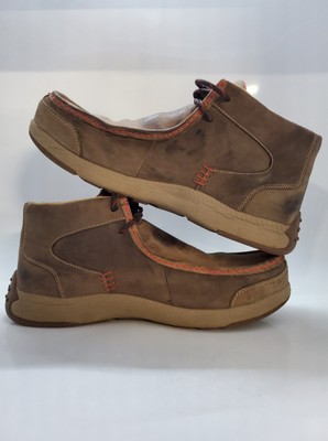 Cody James Work Boots Brown Low Cut Casual Driver Comp Toe  display picture 1