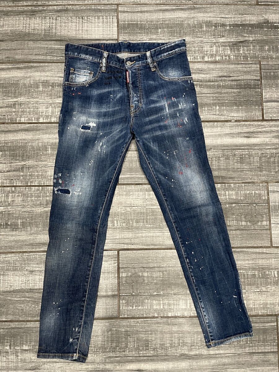 Dsquared2 Skinny jeans Distressed mens Size 46