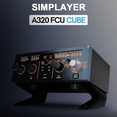 Simplayer A320 FCU CUBE Flight Control Unit Supports for X-Plane MSFS2020 os67