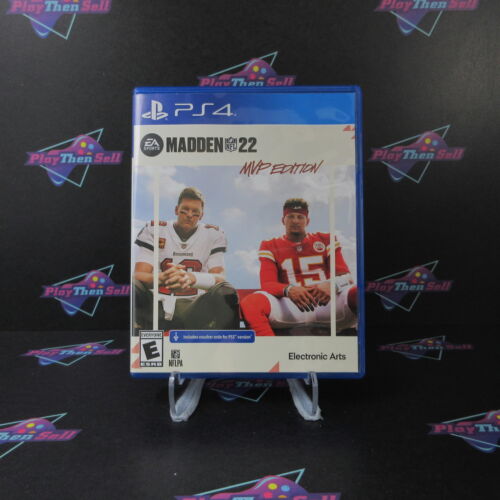 Madden NFL 22 MVP Edition PS4 PlayStation 4 - Complete CIB