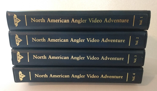 Fishing Club North American Angler Video Adventure VHS Volumes 1-4 Vintage NICE! - Picture 21 of 21