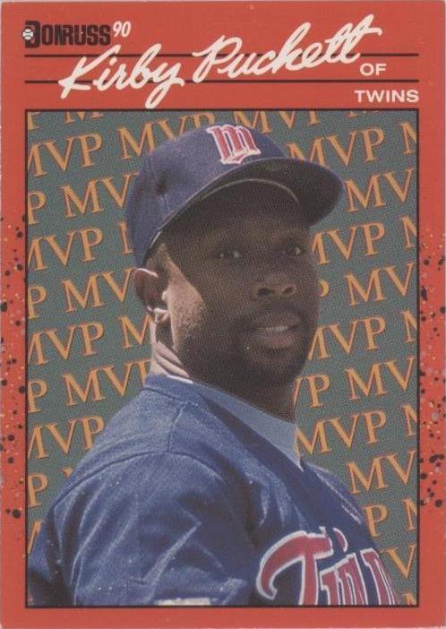 1990 Donruss - Bonus Mvp Kirby Puckett #BC-8 for sale online | eBay