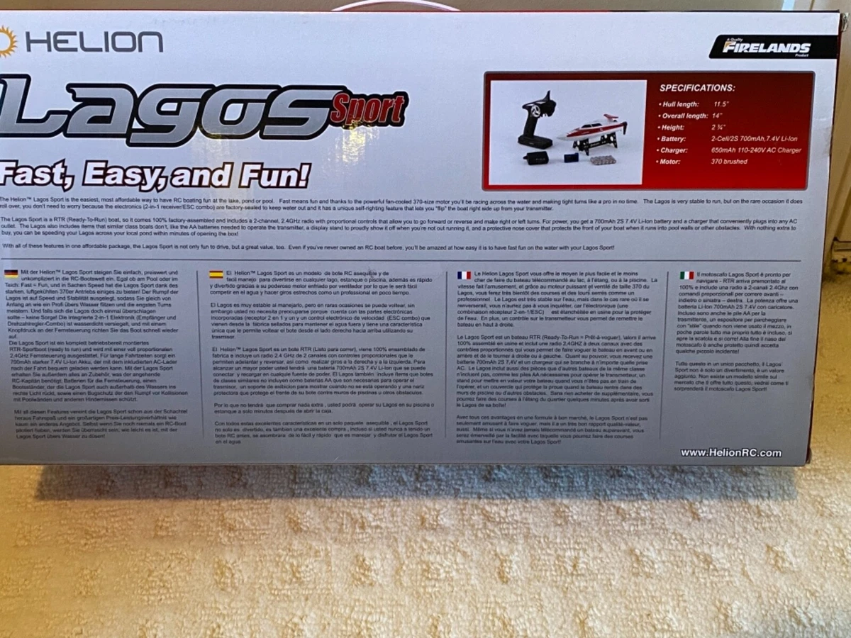 Lagos sport boat toy