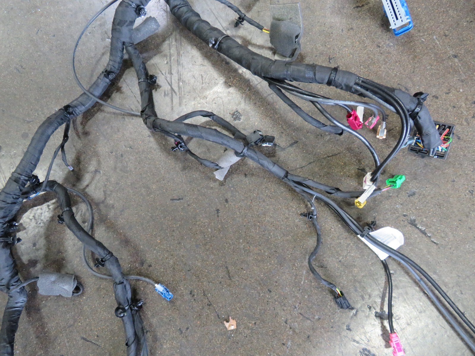 Ferrari Portofino, Main Dash Wire Harness, Used, P/N 341128, 866922, 798966
