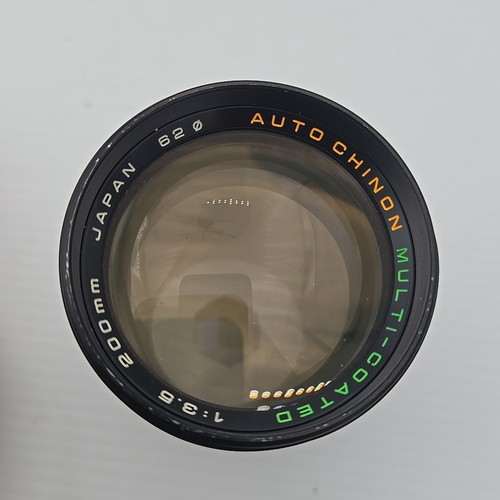 Chinon 200mm f/3.5 Telephoto lens for Konica - Great Condition - Picture 2 of 3