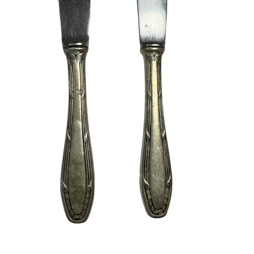 Vintage Set of (4) ROSTFREI Table Knives Germany Mid Century Modern 1960s - 第 3/6 張圖片