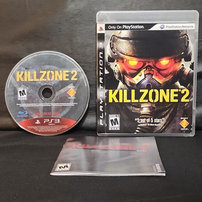 Killzone 2 Sony PlayStation 3 PS3 Game Disc Case Manual M Sony NTSC-U/C