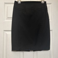 Express Pencil Skirt Black Knee Length size 2
