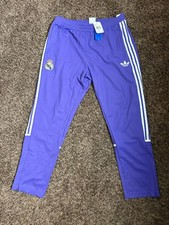 adidas Originals Real Madrid Track/Soccer Pants Size Men’s XL Purple KC7787 NWT