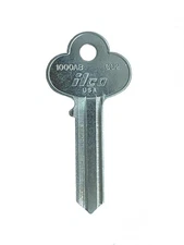 Ilco 1000AB Key Blanks Corbin CO2 6 Pin Uncut Brass Keys 10 Pack