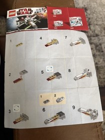 LEGO Star Wars 30050 & 30051 X-Wing Republic Shuttle & Mini x-wing - Retired