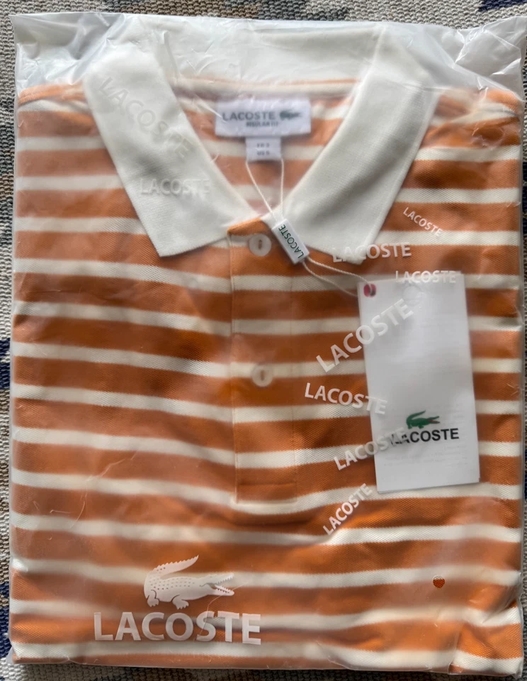 Lacoste Striped Polo Shirt Regular Fit - Brand new - image 3 of 4
