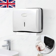 Wall Mounted Hand Paper Towel Dispenser Toilet Holder Home Bathroom Tissue Box