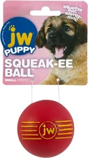 JW isqueak Ball for Fun Fetch and Interactive Play Small Dog Toy - 3 Pack