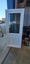 External UPVC Panel Door 890 x 2050mm White Front Door 