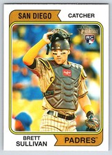 2023 Topps Heritage #690 Brett Sullivan San Diego Padres