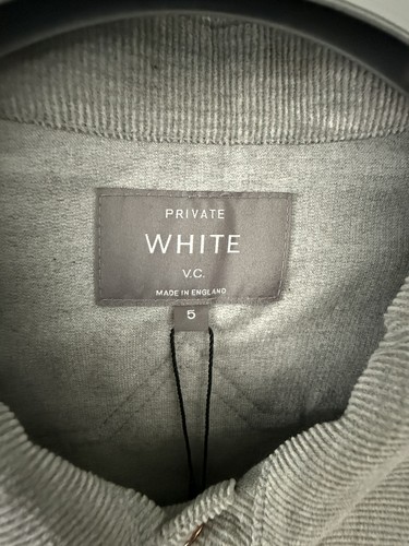 Private weißes VC Cord Nieten Hemd neu mit Etikett 275 £ - Bild 9 von 11