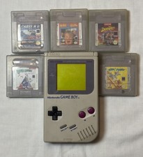Nintendo Game Boy - DMG-01 1989 - Originale Funzionante Con 5 Giochi