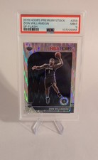 2019-20 Panini NBA Hoops Rookie Variation Zion Williamson #258 Flash Prizm (RC) 