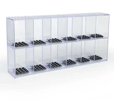 Minifigure Display Case - Acrylic Box Clear Dustproof Clear [New]
