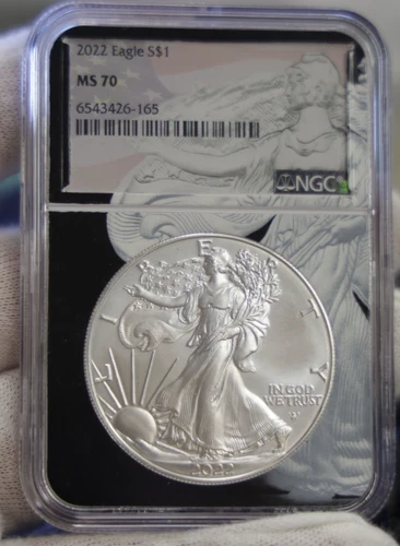 2022 US Silver Eagle $1 NGC MS70