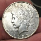 1923-S Peace Silver Dollar $1 San Francisco Mint 90% Silver