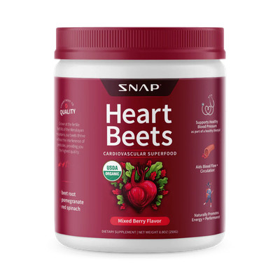 Snap Supplements Herz Rüben Bio Rote Beete 250g Durchblutung