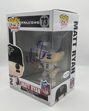 Matt Ryan AUTOGRAPH Signed Atlanta Falcons NFL Football 73 Funko Pop C ACOA