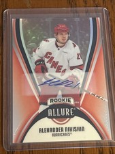 Alexander Nikishin Rookie  2025-26 Allure Hockey Red Rainbow  #115 Auto