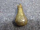 ORIGINAL CIVIL WAR ERA COLT TYPE PISTOL POWDER FLASK WITH PATRIOTIC EAGLE
