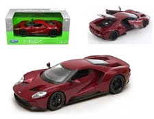 Welly 2017 Ford GT Red 1/24 - 27 Diecast Model Car 24082R-7E